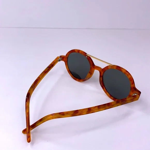 New KOMONO Vivien Caramel Demi NewSunglasses tortoise